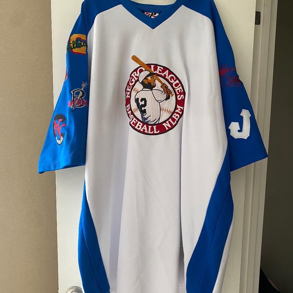 Negro Leagues Baseball Museum NLBM Jackie Robinson #42 Jersey Mens 3XL